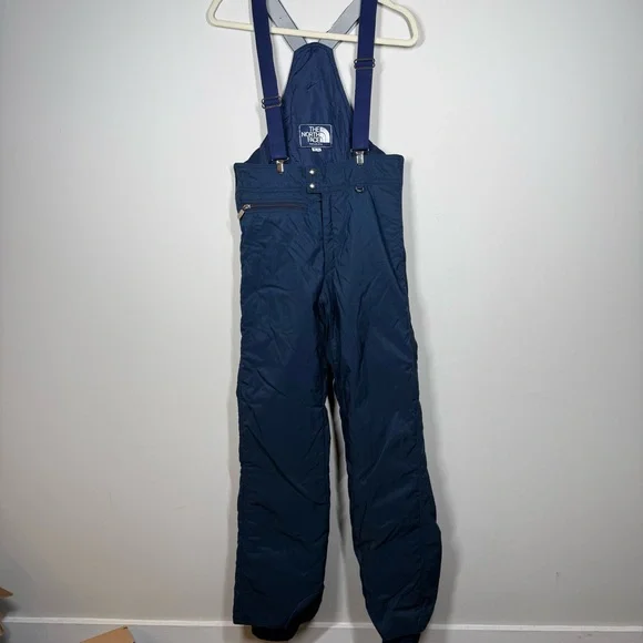 The North Face Vintage Insulated Ski Bib Snow Pants | Women’s Medium Tall - Picture 1 of 9